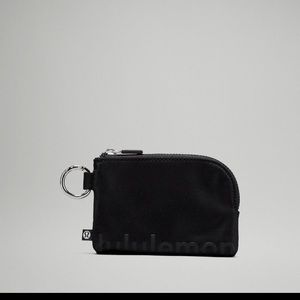 Lululemon Clip Wallet black brand new with tags